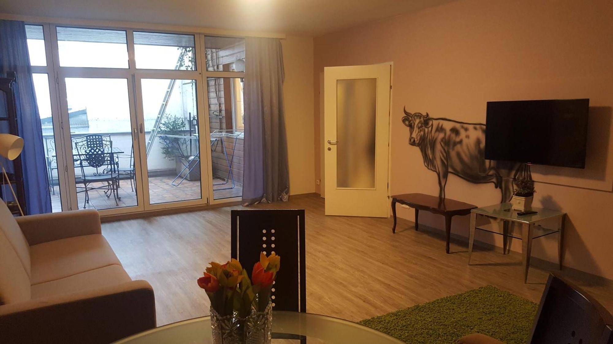 Mama Muh Hotel Linz Bagian luar foto